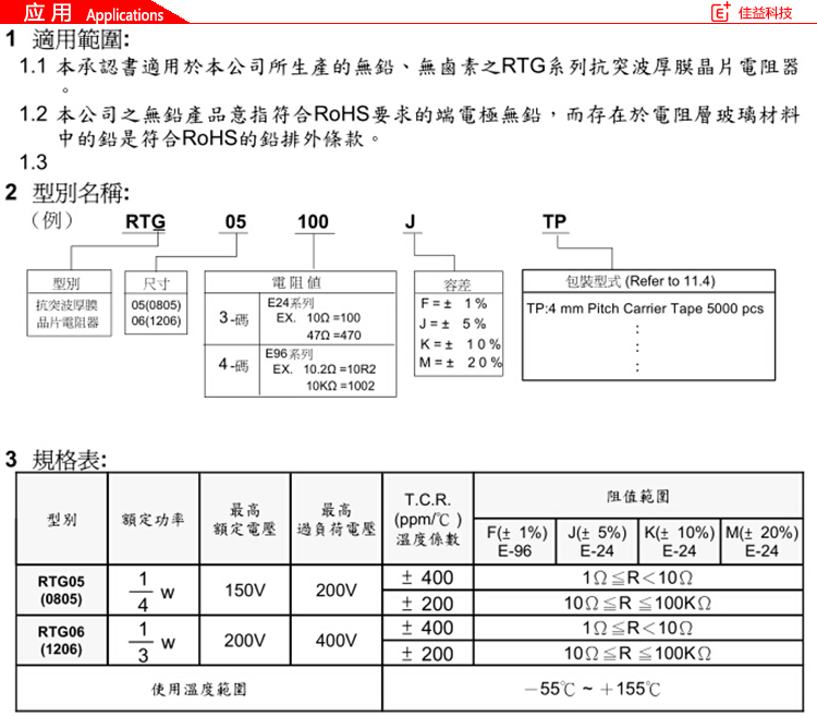 旺诠贴片电阻应用