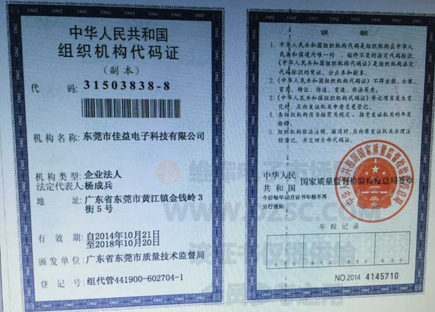 国巨一级销售佳益电子